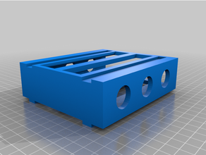 35 inch stackable hdd rack 3d print model - Mito3D