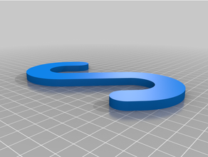 gancio fusione 360 forma ottimizzazione demo 3d print model - Mito3D
