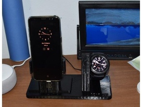Samsung ricarica dock galassia s8 9 10 Ingranaggio 3 stazione s3 USB genere 3d print model - Mito3D
