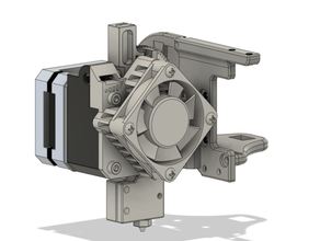 anycubic chiron titan aero super-light linear rail mount 3d print model - Mito3D