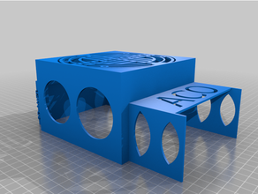 red a8 suministro ventilador cubierta carcasa funda potenciar fuente 3d print model - Mito3D