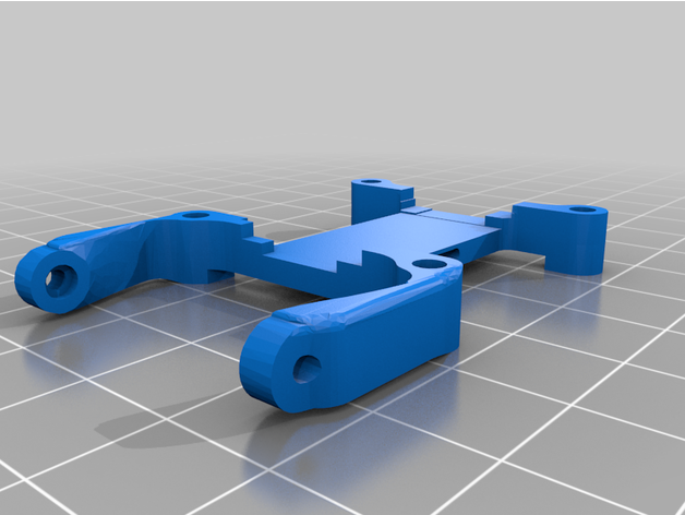 fpv stack camera mount akk race craddle 3D print model - Mito3D