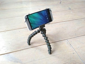 phone tripé suporte openscad 3d print model - Mito3D