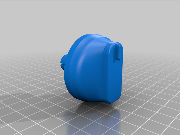 tumble knob 3D print model - Mito3D