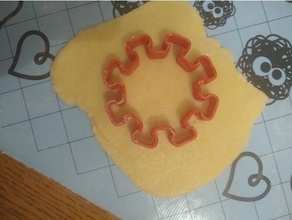 coronavírus biscoito cortador Cortador biscoitos cortadores cozinha ferramenta 3d print model - Mito3D