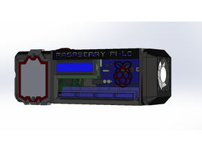 pilc raspberry pi plc case 3d print model - Mito3D