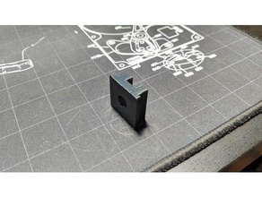 bi doblez puerta pivote 3d print model - Mito3D