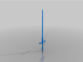 Jeanne alterar espada trozo vengador destino fategrand orden grandioso darc 3d print model - Mito3D