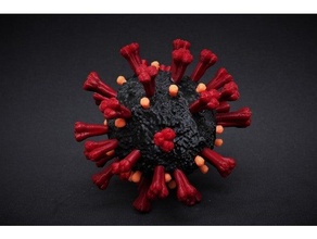 coronavirus covid-19 3d print model - Mito3D