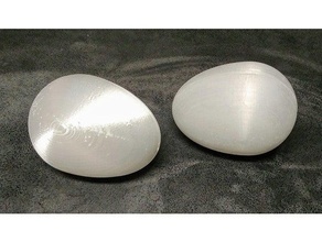Pasqua uovo 2 parti 3d print model - Mito3D