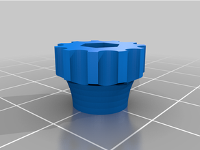custjkomized ultimate nut knob generator customized 3d print model - Mito3D