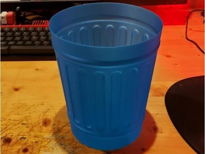 vazo mod çöp Kutusu atık 3d print model - Mito3D