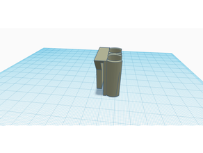 suporte estetoscópio grampo 3d print model - Mito3D