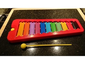 giocattolo xilofono maglio musica sostituzione 3d print model - Mito3D