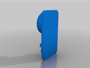 USB titolare supporto heliox 3d print model - Mito3D