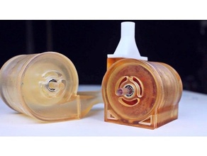 tesla turbine volute casing nikola 3d print model - Mito3D