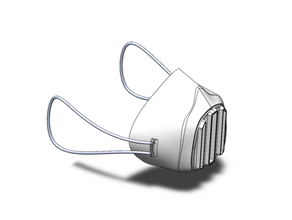 respiratore 3d print model - Mito3D
