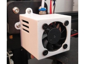 ender 3 Pro ventilador sudario 40x40x20 crealidad 3d print model - Mito3D