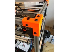 20x20 suporte 3d print model - Mito3D