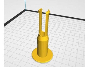 creality cr 10 filamento bobina fermo clip 3d print model - Mito3D
