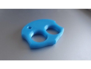 2 finger knuckle 3d print model - Mito3D