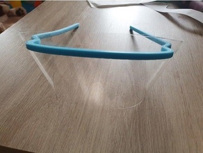 protector visera lentes gafas proteccion 3d print model - Mito3D