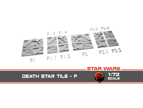 star wars death surface tile f1 anewhope boardgames deathstar games massassi massassiorder starwars 3d print model - Mito3D