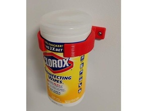 desinfectante percha clorox toallitas desinfectantes lisol 3d print model - Mito3D