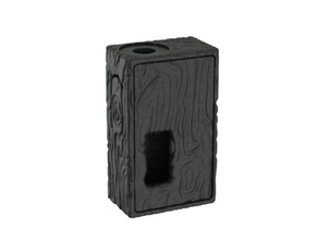 mechanical squonker wood pattern version feeder box delta diy modbox projects vape vaping 3d print model - Mito3D