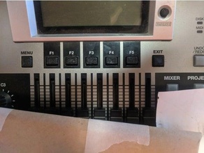 Roland mv8000 mv8800 botões 3d print model - Mito3D