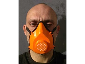respirazione maschera filtro necessario covid 19 virus 3d print model - Mito3D