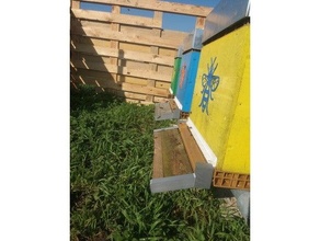 rallonge plancher nicot clipsable ruche dadant beehive 3d print model - Mito3D