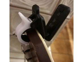 agrafe korg pc 1 guitare tuner 3d print model - Mito3D