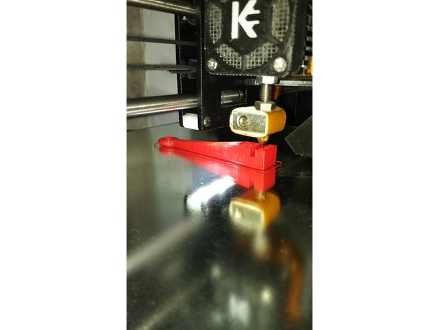 guia marco filamento 175 filament holder kuttercraft pk3 3D print model - Mito3D