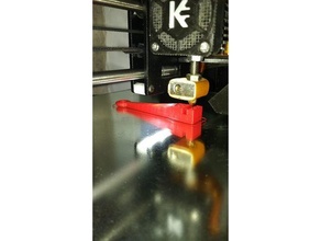 guia marco filamento 175 filament holder kuttercraft pk3 3d print model - Mito3D