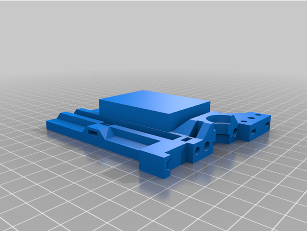 cubo carro directo manejar 3D print model - Mito3D