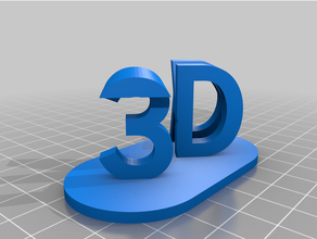 3dtkmy personalizado dual carta blocos ilusão personalizador 3d print model - Mito3D