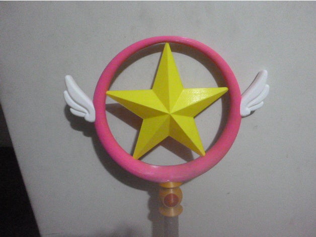 cardcaptor sakura stella bacchetta por lordgarth6 3D print model - Mito3D