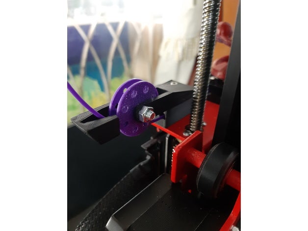 filet et4 filament guider 3D print model - Mito3D