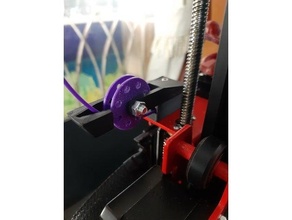 red et4 filamento guía rail 3d print model - Mito3D