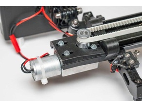 telecamera cursore motore montare parti riprese 3d print model - Mito3D
