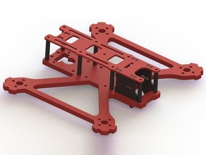 eachine x140hv remix quadcopter micro frame 3d print model - Mito3D