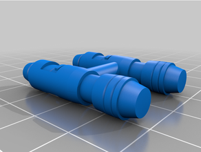 mmpr Triceratops cannon 3d print model - Mito3D