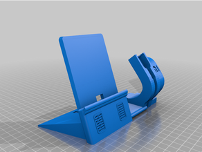 smartphone miband stand 3d print model - Mito3D
