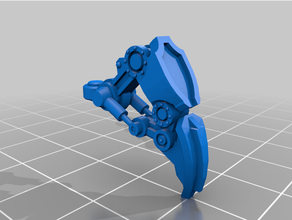 admech kataphron distruttore gambe conversione parti adeptus meccanico warhammer 40000 40k 3d print model - Mito3D