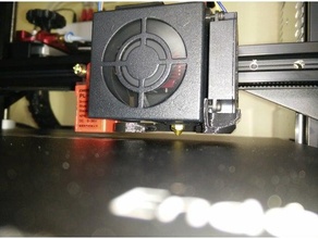 Ender 3 ez entlüften Aktualisierung Lager Ventilator Remix 3d print model - Mito3D
