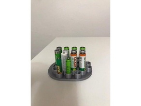 bateria caso bainha 3d print model - Mito3D