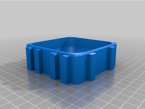 interlocking trays board boardgame connectable game schale schalen stack stackable tray 3d print model - Mito3D
