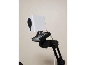 wyze cam adapter articulating wall mount 3d print model - Mito3D