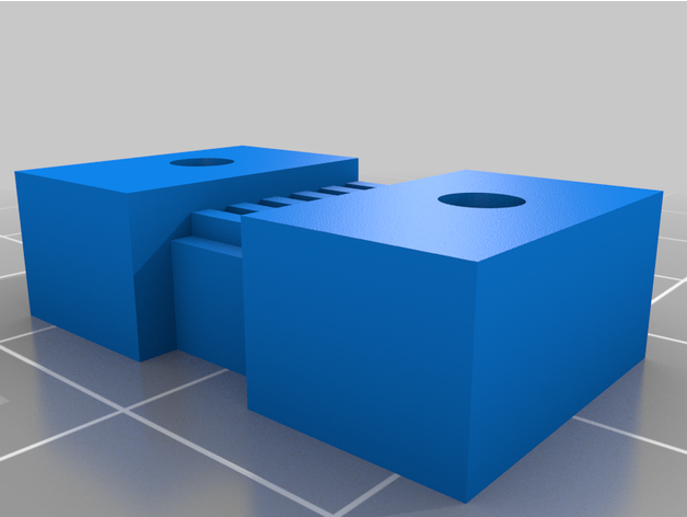 soporte eje 3D print model - Mito3D